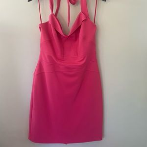 Zac Posen ZSpoke Halter Tie Up Dress NWT